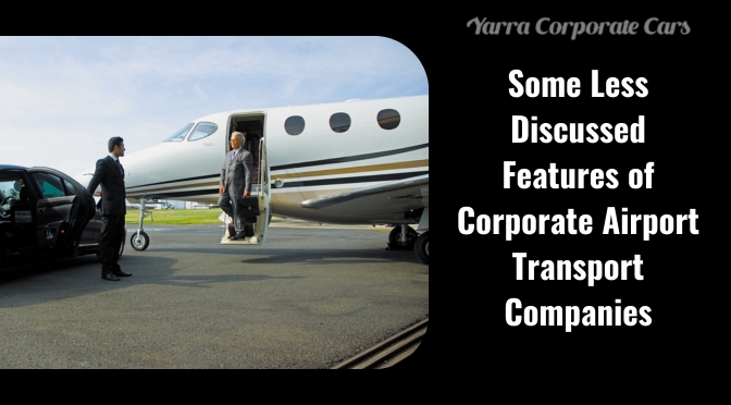 Some Less Discussed Features of Corporate Airport Transport Companies